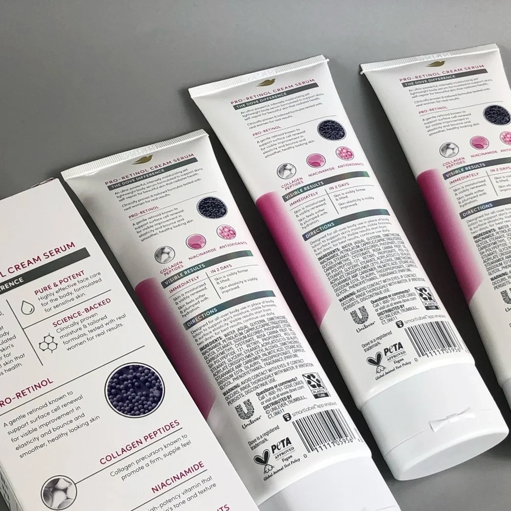 Dove Pro-Retinol Firming Cream Serum Bundles